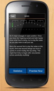 Android Guitar Gym screenshot